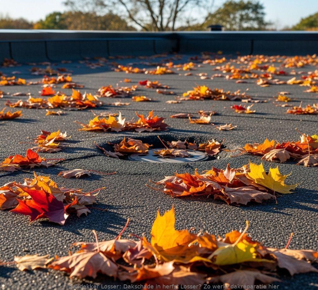 Dakschade In Herfst Losser